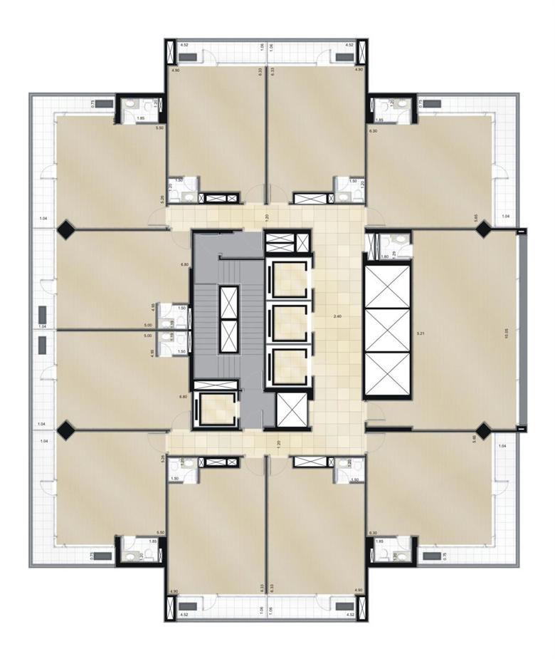Planta tipo -16º Pavimento