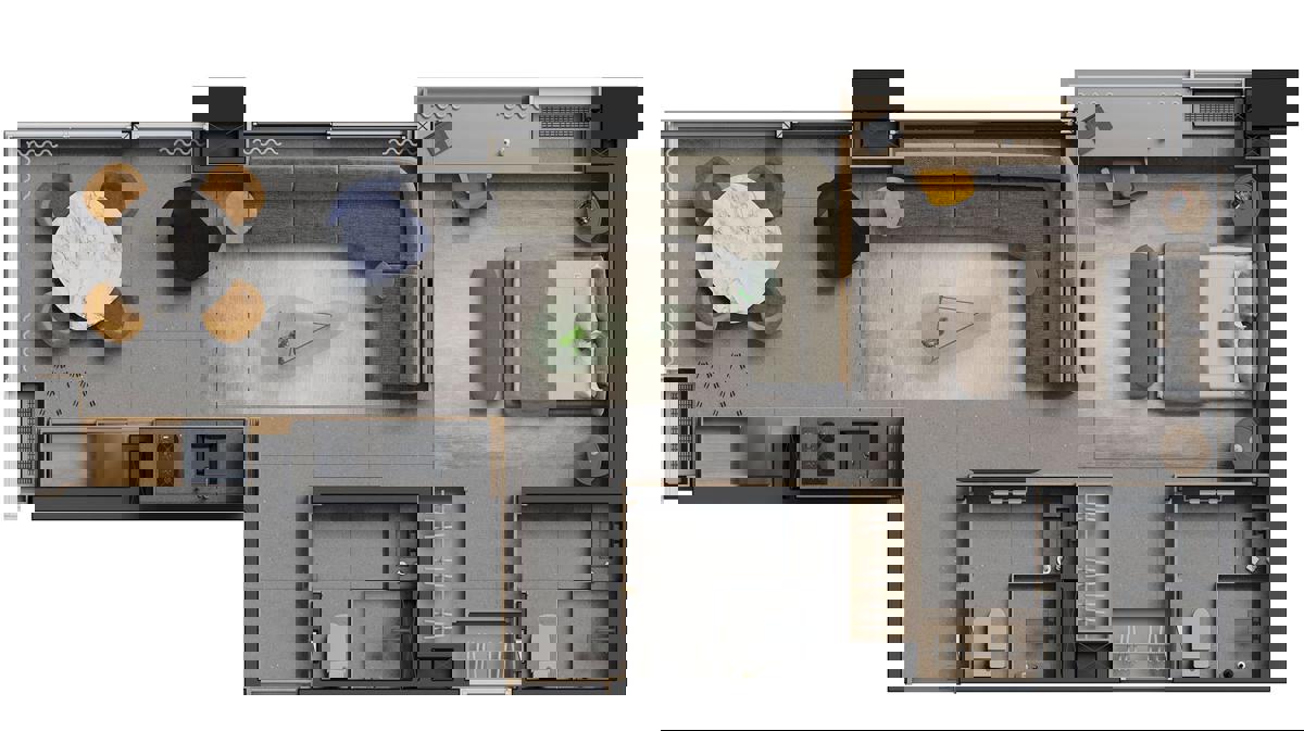 Junção Finais 1 e 2 (do 4º ao 9º andar)***