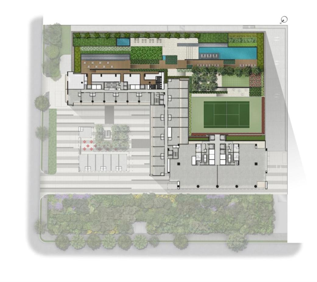 Planta do 4º pavimento