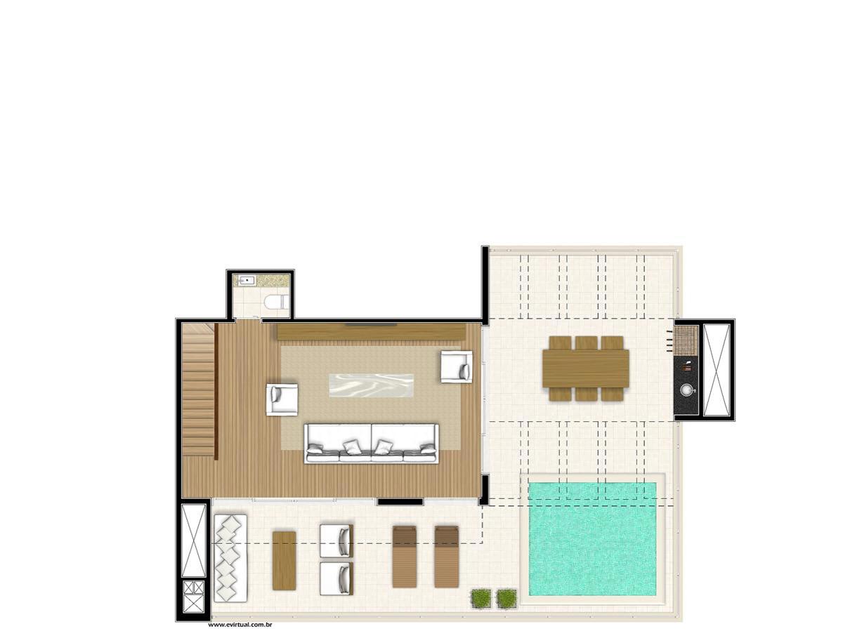 Apto. Tipo B - Duplex - Superior