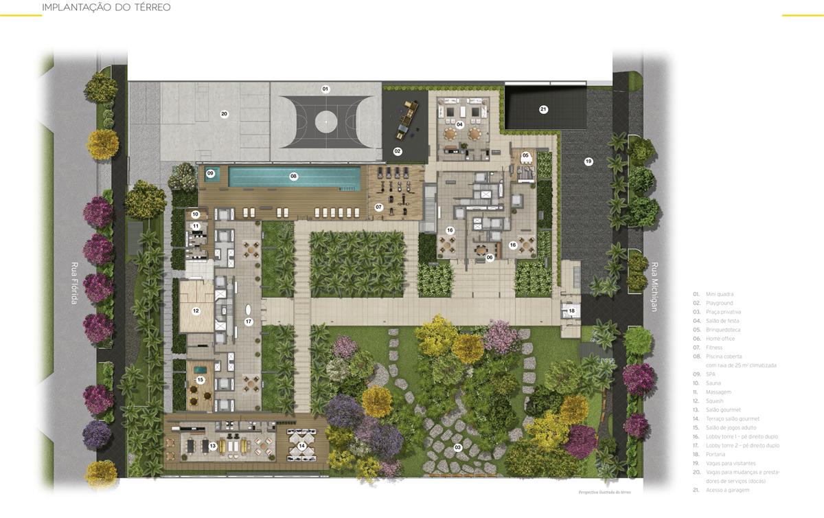 Implantação do Térreo