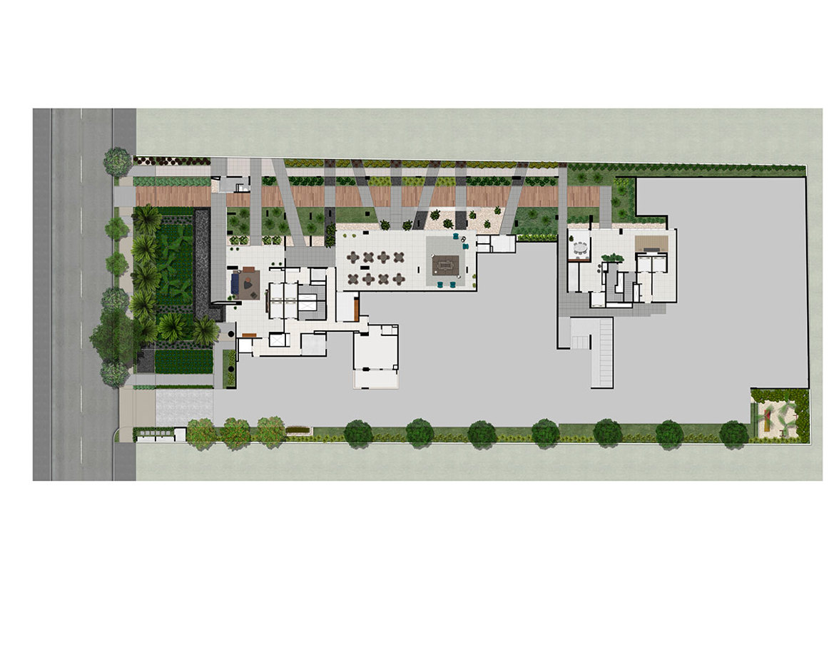 Implantação térreo