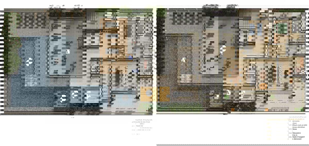 Implantação 6º Pavimento