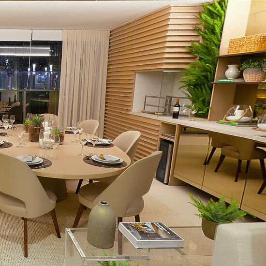 APTO DECORADO DE 158M²